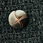 American VINTAGE XS 80s Huddlespun Boucle Tweed Blazer womens black red Photo 4