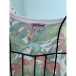Juicy Couture Hawaiian Floral Top S Short Sleeve Juicy 74 Size Small Crop Top Photo 3