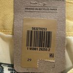 Levi's NWT  501 Yellow Jean Shorts Size 29 Button‎ Fly Cut Off Denim Raw Hem Photo 6