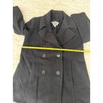 Marvin Richards Vintage‎ J. Percy for  Blk Lambswool Pea Coat sz 8 made n USA Photo 3