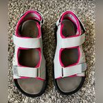 Coxist Women’s Gray Pink Active Waterproof Hiking Sandals Size 8 Photo 3