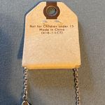 Crystal Avenue “Blessed” cow tag necklace Silver Photo 4