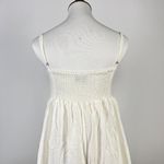 Farm Rio NWOT  Linen Blend White Sleeveless Maxi Dress Size M Photo 8