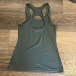Athleta  Nitro Olive Green with Keyhole Back Women’s Athletic Workout Tank Top XS Photo 1