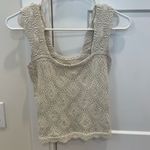 Free People  White Sleeveless Top Photo 1