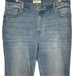 Abercrombie & Fitch Ankle Straight Ultra High Rise Jeans Size 34 / 18 L Photo 2