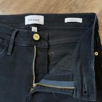 Frame Denim ~ Le High Skinny double triangle Raw jeans in Keen black Women’s 26 Photo 9