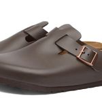 Birkenstock Brown  Boston Clogs Photo 0