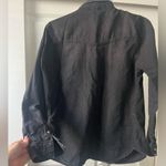 Top shop moto washed black denim Photo 4