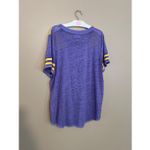 Maurice's Maurice’s 24/7 Purple And Yellow T-Shirt Woman’s Size 1X Photo 3