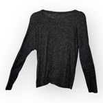 A New Day Charcoal Gray Twist Front Long Sleeve Soft Knit Athleisure Top S Photo 1