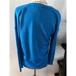 Saks 5th Avenue Sacks firth avenue blue long sleeve shirt size xs silk and cashmere Photo 3