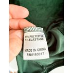 Princess Polly  | NWT Star Power Velvet Mini Dress Green | Sz 4 Photo 9