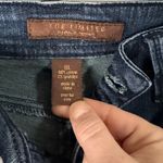 The Limited  Dark Wash Flare Jean Womens 8 (32X32) Mid Rise Button Flap Pockets Photo 6