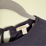 Barbour  Willow Swing Top – Women’s US 8 / UK 12 Midnight Navy Crochet Tie Back Photo 3