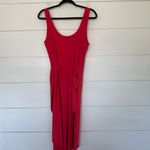 White House | Black Market  Women’s Medium Pink Faux Wrap Dress New Photo 3