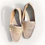 Loeffler Randall Leoffler Randall Loafers Womens 6.5B Keaton Honey Woven Leather Shoes Old Money Photo 3