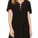 Show Me Your Mumu Black Kylie Lace Up Front Dress Size Small S Photo 5