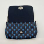 Coach  Mini Ruby Crossbody Bag Badlands Floral Midnight Navy Blue Clutch Wristlet Photo 8
