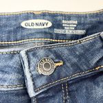 Old Navy  Womens‎ 10 Rockstar High Rise Super Skinny Jeans Distressed Frayed Hem Photo 5