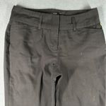 Ivanka Trump Career Pants Womens 8 Black Stretch Straight Leg Flat Front Photo 1