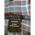 Torrid  Memory Plaid Shirttail‎ Kimono Lightweight Sheer Blue Beige Wine 1 1X Photo 7