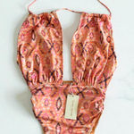 Ramy Brook Printed Annka One Piece Bathing Swimsuit Size Large NEW NWT Photo 0