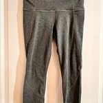 Athleta FINAL PRICE Salutation Capri Heather Gray Leggings Photo 1