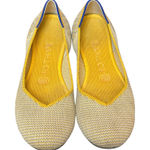 Rothy's The Flat Dandelion Triple Stitch Yellow Size 7 Photo 0