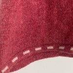 Vintage Mossimo Supply Co. red fairisle lambswool hooded mini dress. Size M Size M Photo 2