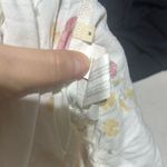 Capulet ‎ Revolve Floral Cottage Core Peasant Ruffle Top Blouse Cropped Medium Photo 9