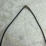 Egyptian Carved Scarab Necklace EUC 15in Blue Photo 3