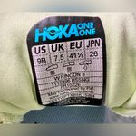 Hoka one one rincon 3 lightweight running shoes walking sneakers women’s size 9B Green Photo 5