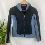 Patagonia  Black & Gray Fleece Sport Athletic Long Sleeve Hoodie jacket S Photo 0