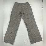 Sundance  Linen Blend Pants Womens 2 Beige Black Striped Wide Leg Trousers Photo 1