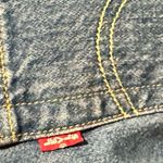 Levi's 501 BUTTON FLY HIGH WAIST RISE BLUE JEAN DENIM CUTOFF PLUS SIZE SHORTS 33 Photo 5