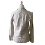 Frank & Eileen  Dublin Tailored Blazer In Cement Cream Ivory Size XS NWT Photo 4
