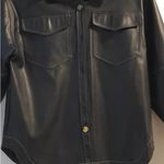 ZARA Black Leather Women's Jacket Photo 10
