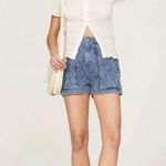DL1961 Blue Marie Shorts Size Large $189 Photo 1