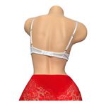 H&M  womens 34B white lace push-up bra Photo 5