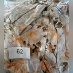 American Eagle Outfitters Cream and Orange Asymmetrical Skirt Photo 7