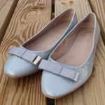 ASOS Women's Grey Ballet Bow Flats Sz 10.5 Photo 0