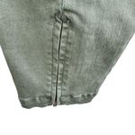 Liverpool Kylie Cropped Cargo Mid Rise Zipper Lower Leg Skinny Jeans Size 2 26 Green Photo 7