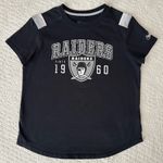 NFL Nike Las Vegas Raiders Black Short Sleeve Tee Women’s Medium Photo 0