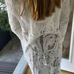 White Lace Kimono Size XS Photo 2