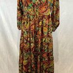 Anthropologie Me 2 Magic colorful hippie shabby chic maxi dress size small Photo 0