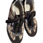 Coach Vintage Y2K  Sneakers Brown/Black Signature Canvas sz 6 Photo 0
