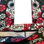 EXPYA Activewear Red & Black Sugar Skull Leggings Size XS Photo 6