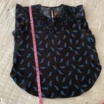 Anthropologie Ranna Gill Fluttered Cutwork Blouse Phoenix Bird Print Size S Photo 9