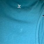 Xersion  Teal Scoop Neck Sleeveless Ruched Side Quick-Dri Tank XL Photo 9